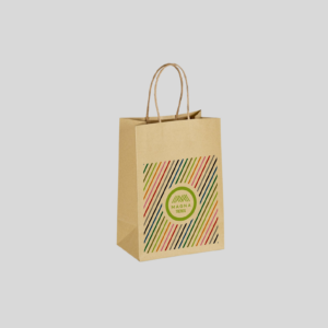 Altitude Ecological Digital Print Mini Paper Gift Bag 150gsm