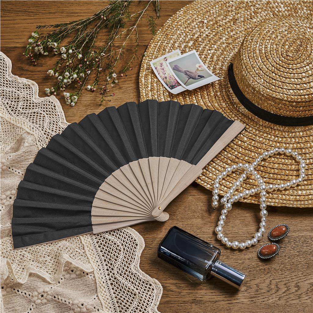 Okiyo Emika Folding Hand Fan - Image 3