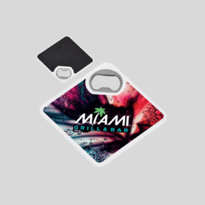 Altitude Sela Recycled Plastic Bottle Opener Coaster