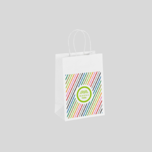 Altitude Animated Digital Print Mini Paper Gift Bag 200gsm