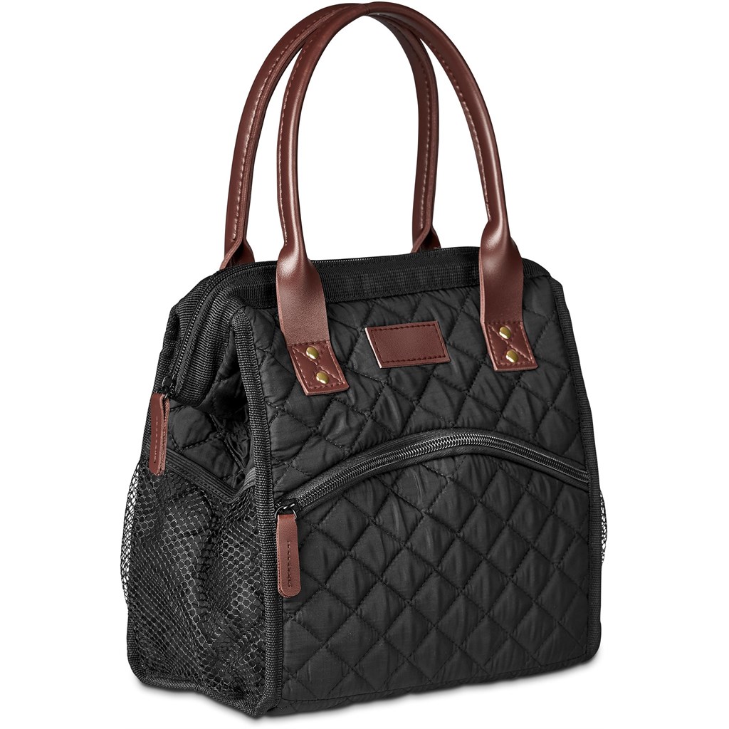 Kate Quilted 12-Can Lunch Cooler - Image 3