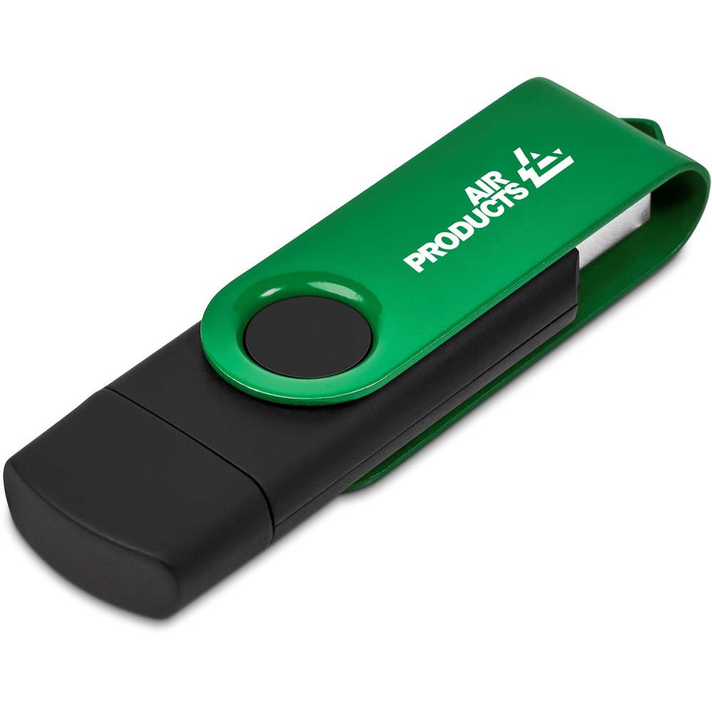 Shuffle Gyro Black Flash Drive – 8GB - Image 10