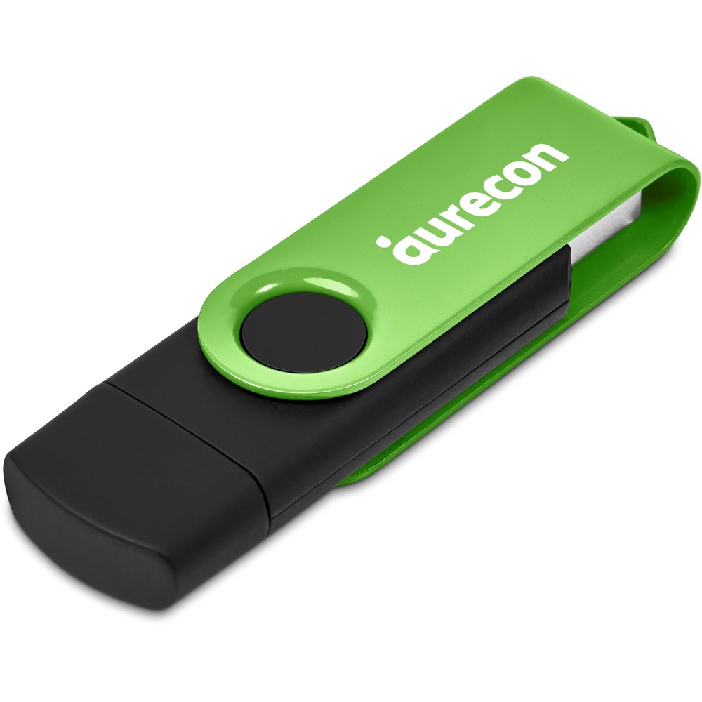 Shuffle Gyro Black Flash Drive – 8GB - Image 9