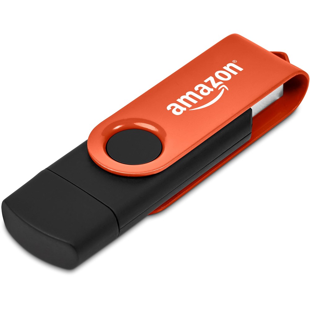 Shuffle Gyro Black Flash Drive – 8GB - Image 7
