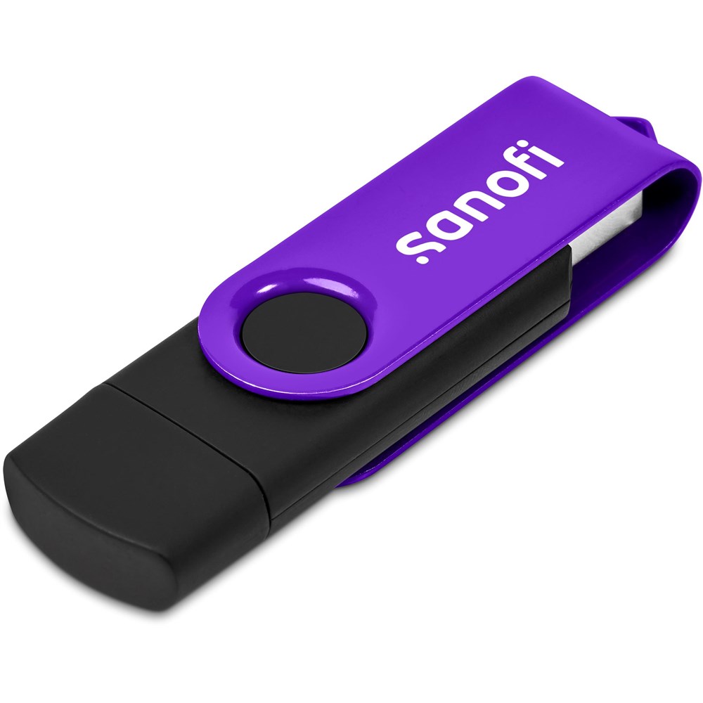 Shuffle Gyro Black Flash Drive – 8GB - Image 6