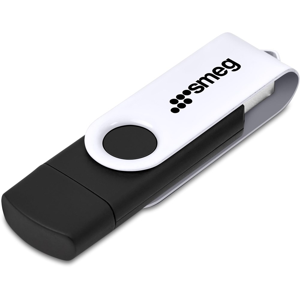 Shuffle Gyro Black Flash Drive – 8GB - Image 4