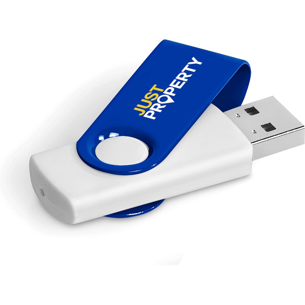 Axis Gyro White Flash Drive - 32GB - Image 14