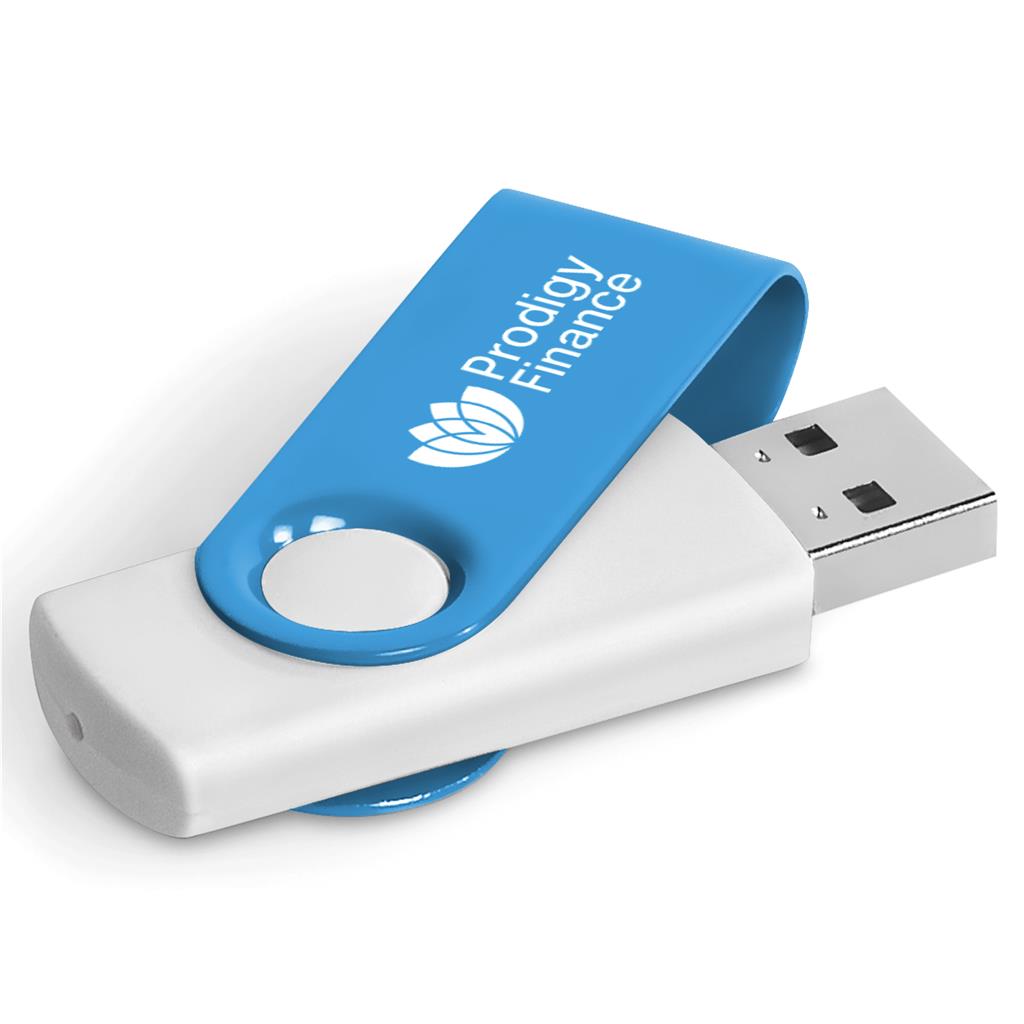 Axis Gyro White Flash Drive - 32GB - Image 13