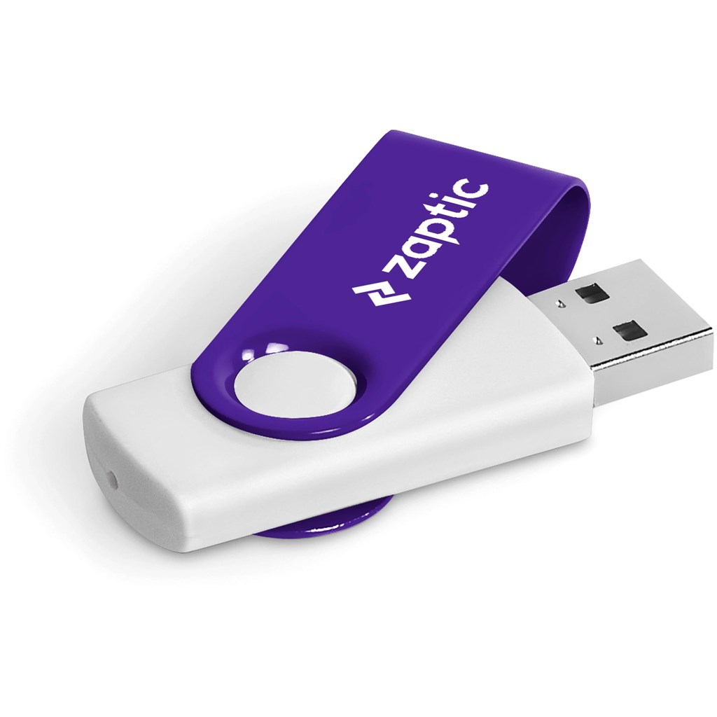 Axis Gyro White Flash Drive - 32GB - Image 7