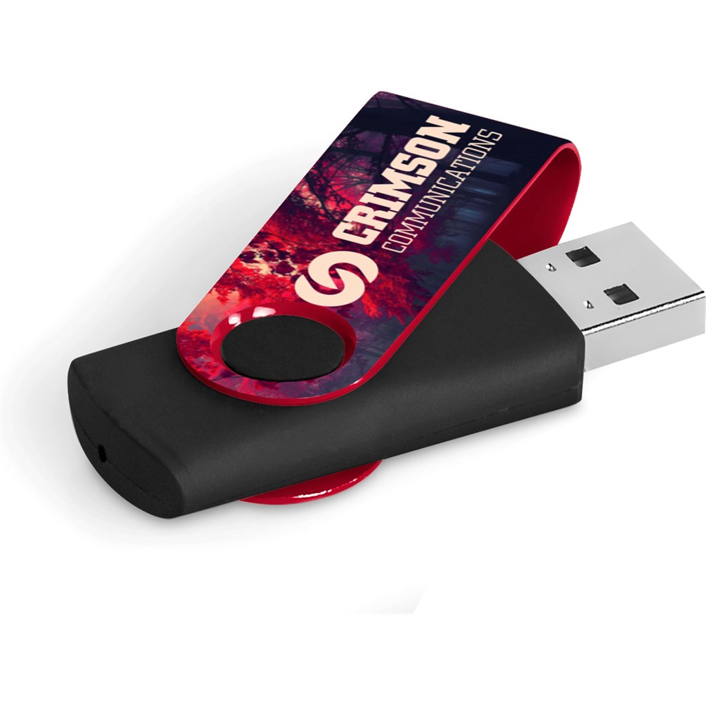 Axis Gyro White Flash Drive - 32GB - Image 6