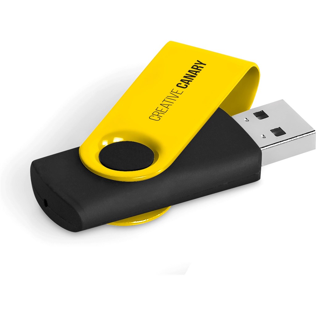 Axis Gyro White Flash Drive - 32GB - Image 2