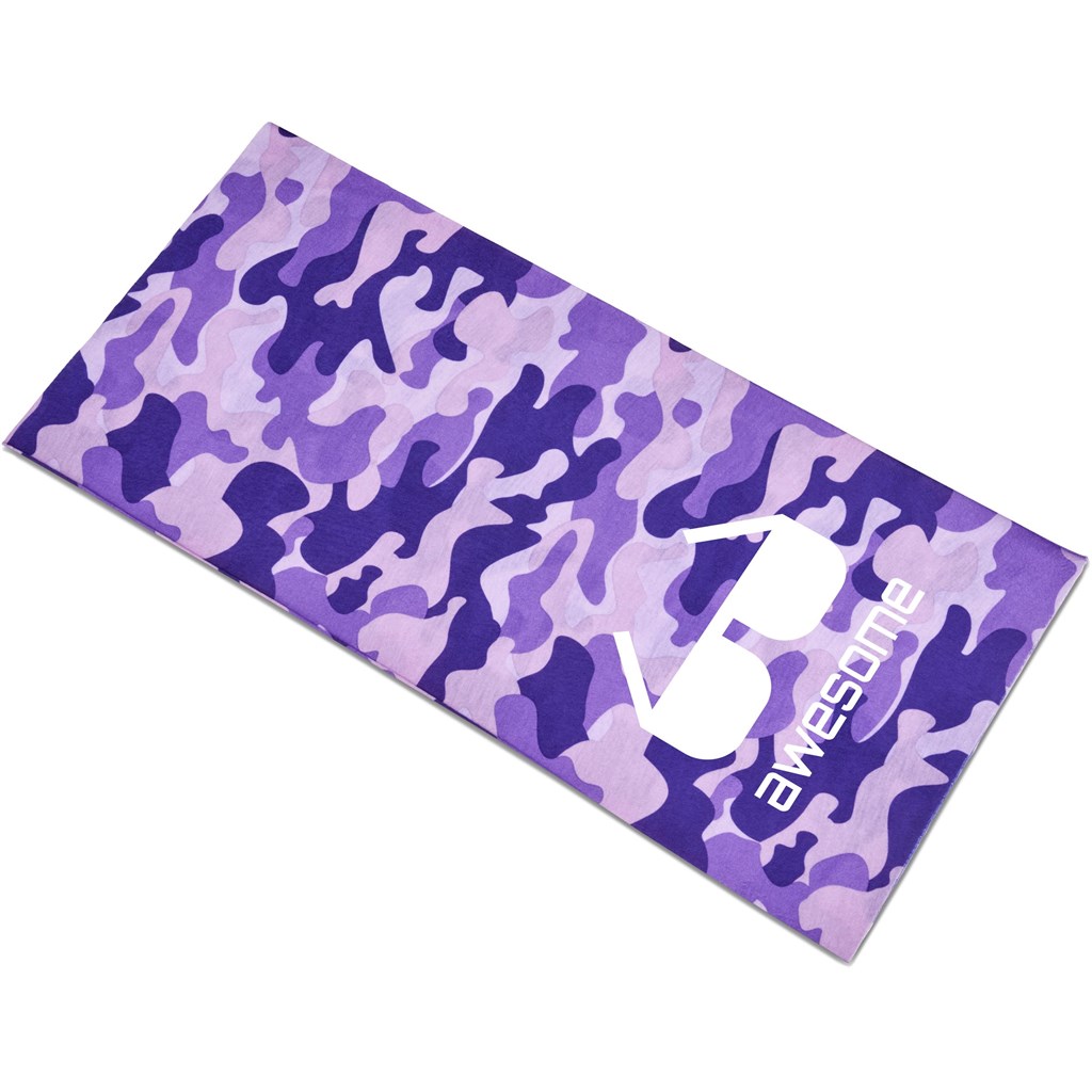Kids Camo Flexi Tubular Bandana - Image 2