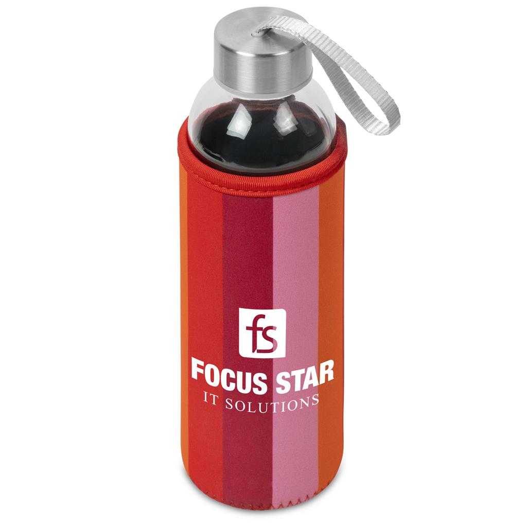Kooshty Quirky Glass Water Bottle - 500ml - Image 3