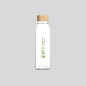 Okiyo Wabi-Sabi Glass Water Bottle - 500ml