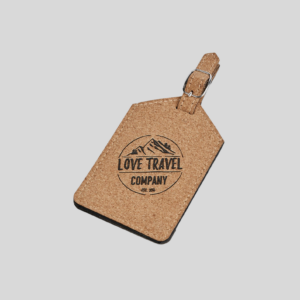 Okiyo Bouken Cork Luggage Tag