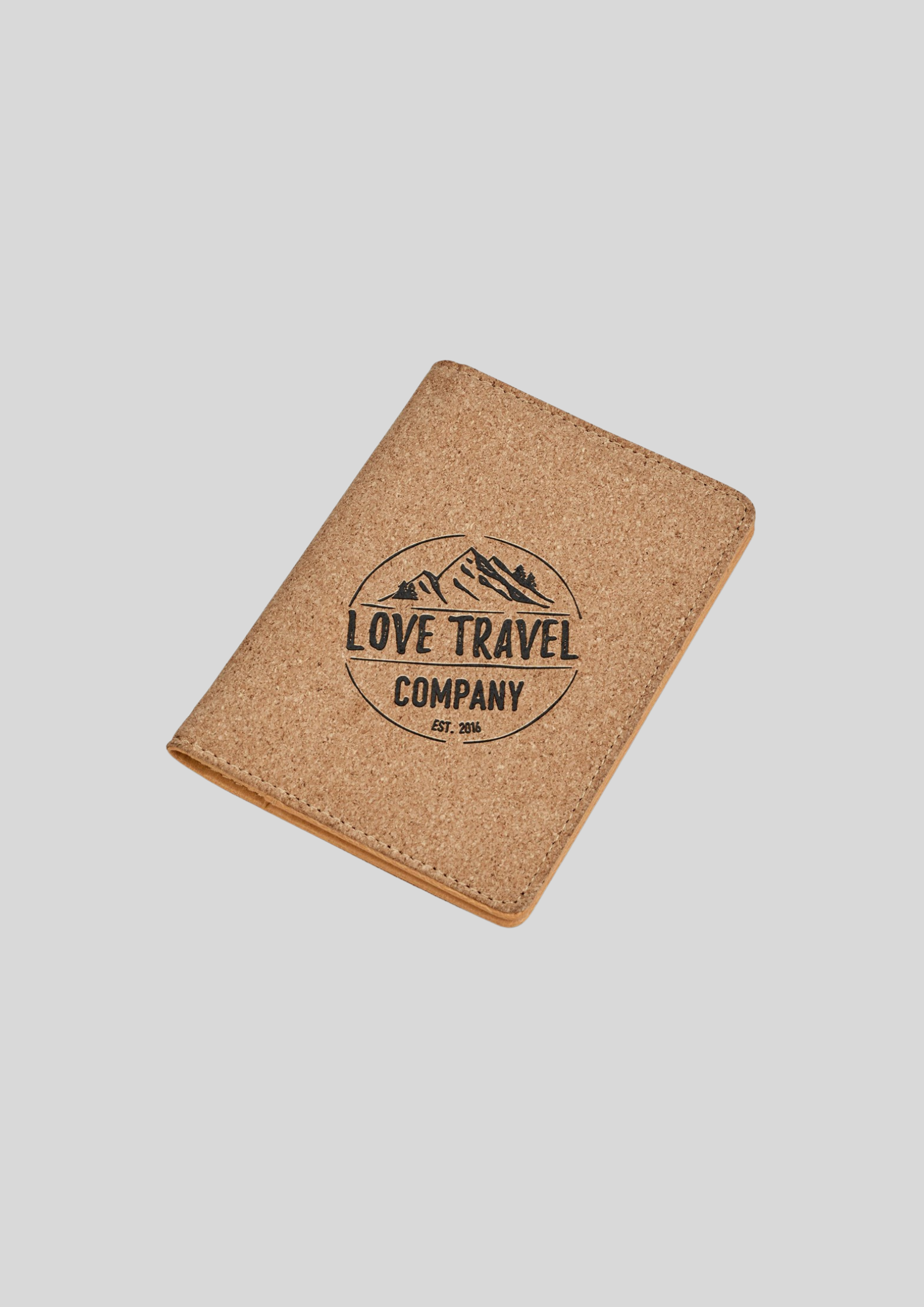 Okiyo Bouken Cork Passport Holder