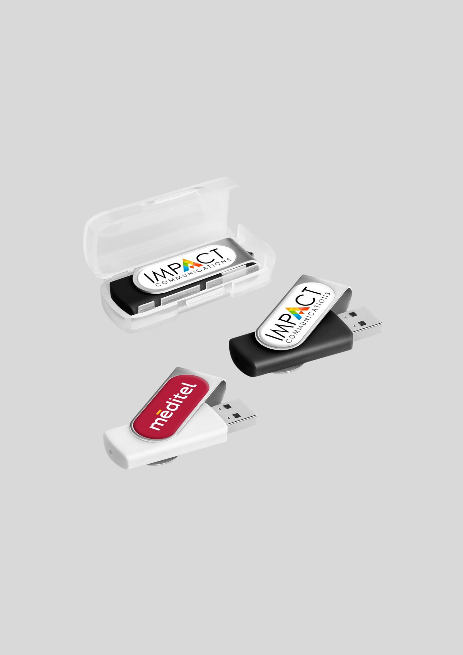 Axis Dome Flash Drive - 8GB