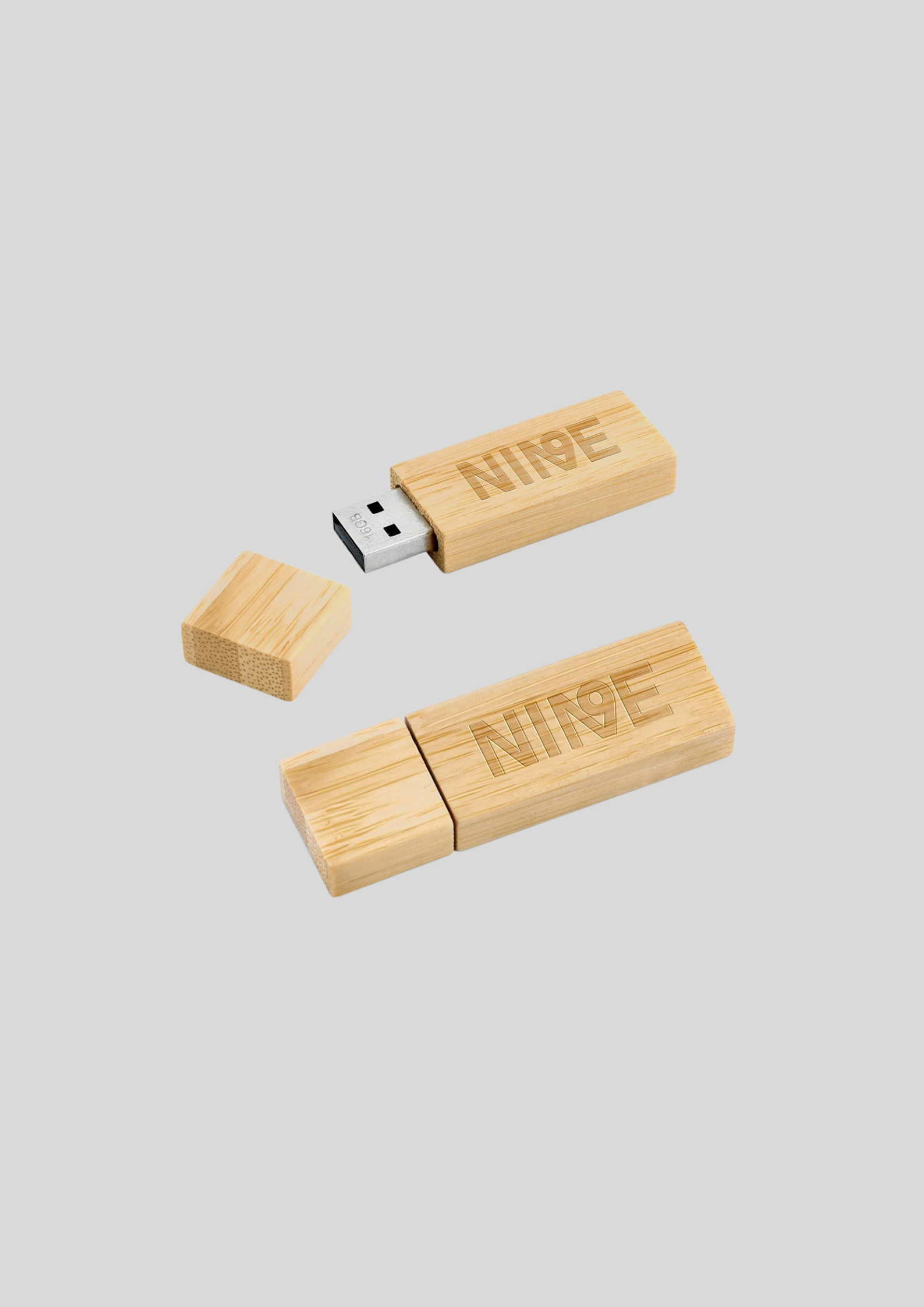 Okiyo Komorebi Bamboo Flash Drive - 16GB