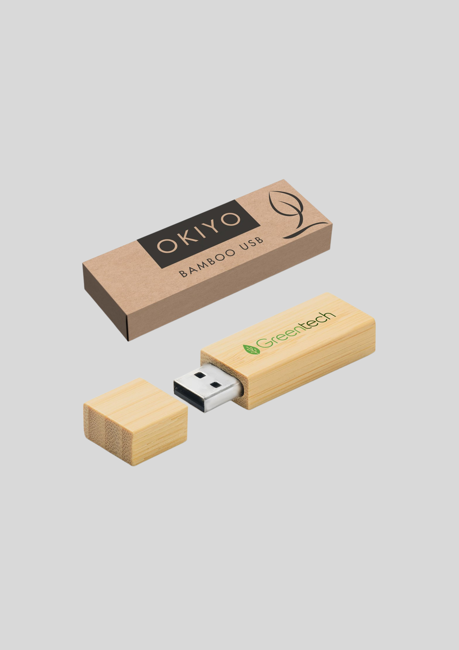 Okiyo Komorebi Bamboo Flash Drive - 16GB - Image 2