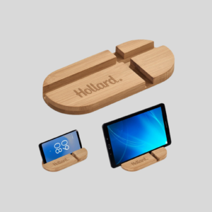 Okiyo Kurosu Bamboo Phone Stand