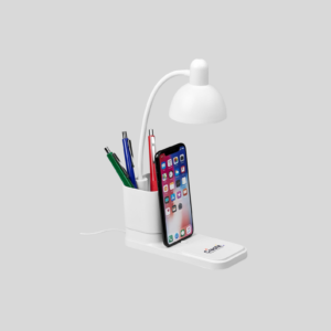 Altitude Lexicon Desk Lamp, Pen Caddy & Phone Stand