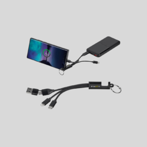 Altitude Furban 4-in-1 Charging Cable with Phone Stand