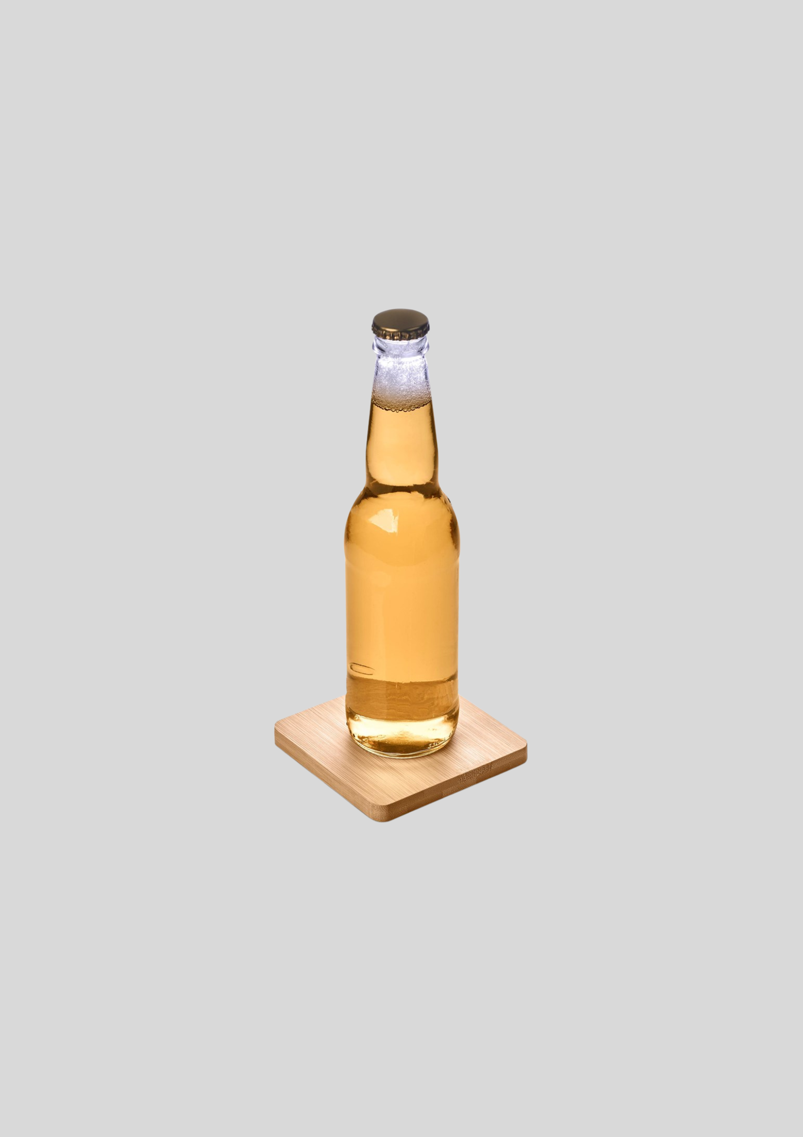 Altitude Drifter Bamboo Bottle Opener Coaster - Image 3