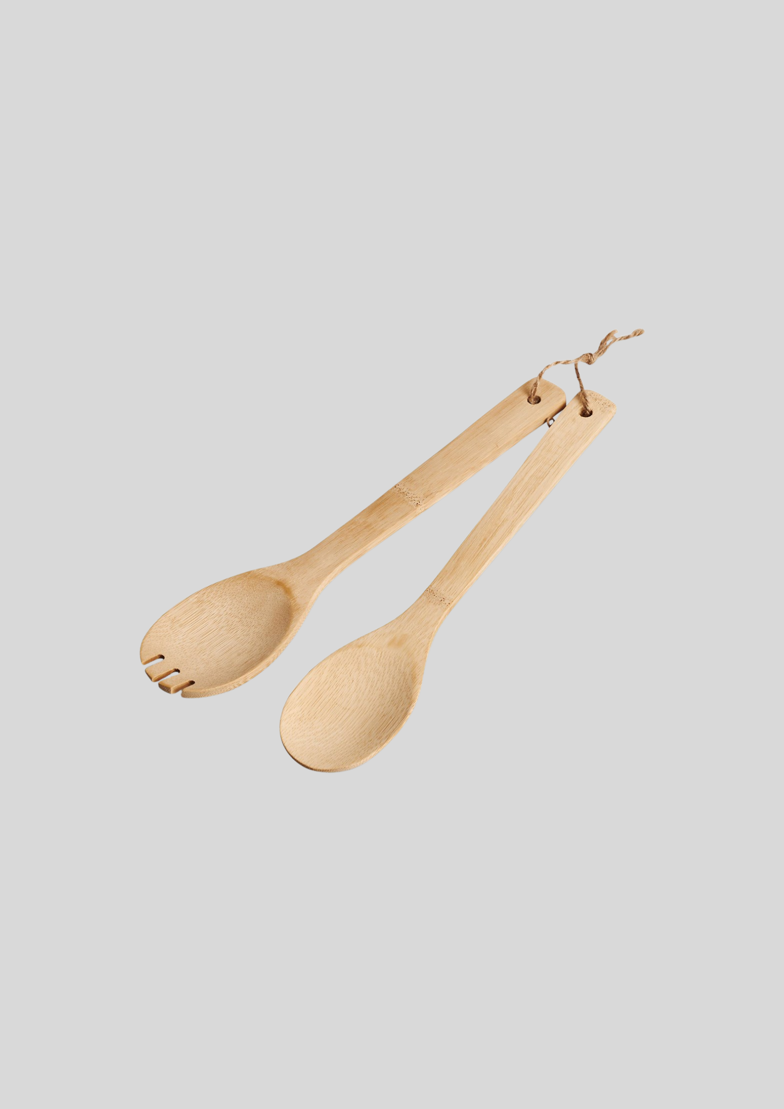 Okiyo Shinsen Bamboo Salad Servers - Image 2
