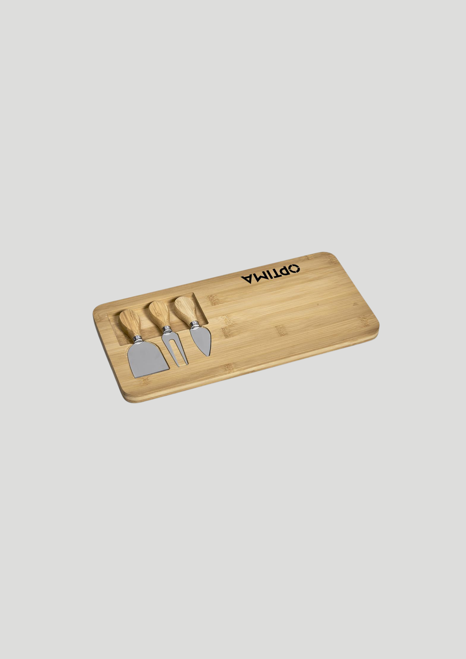 Okiyo Chizu Bamboo Cheese Board Set - Image 3