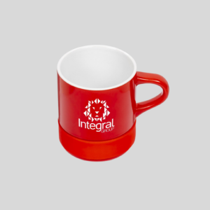 Kooshty Mixalot Ceramic Coffee Mug - 320ml - Red