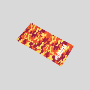 Adults Camo Flexi Tubular Bandana - Orange
