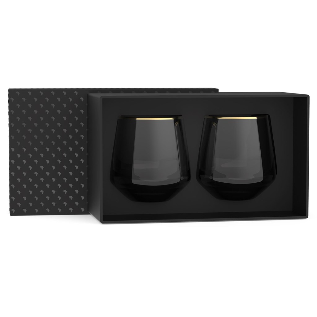 Andy Cartwright Afrique Dusk Whiskey Glass Set - Image 2