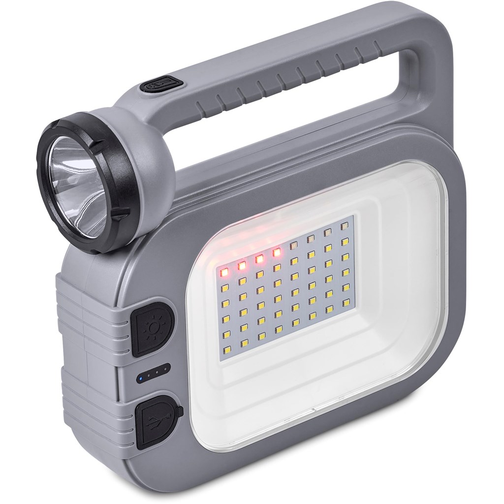 Swiss Cougar Hanoi Solar Lantern & Power Bank - 2,400mAh - Image 4