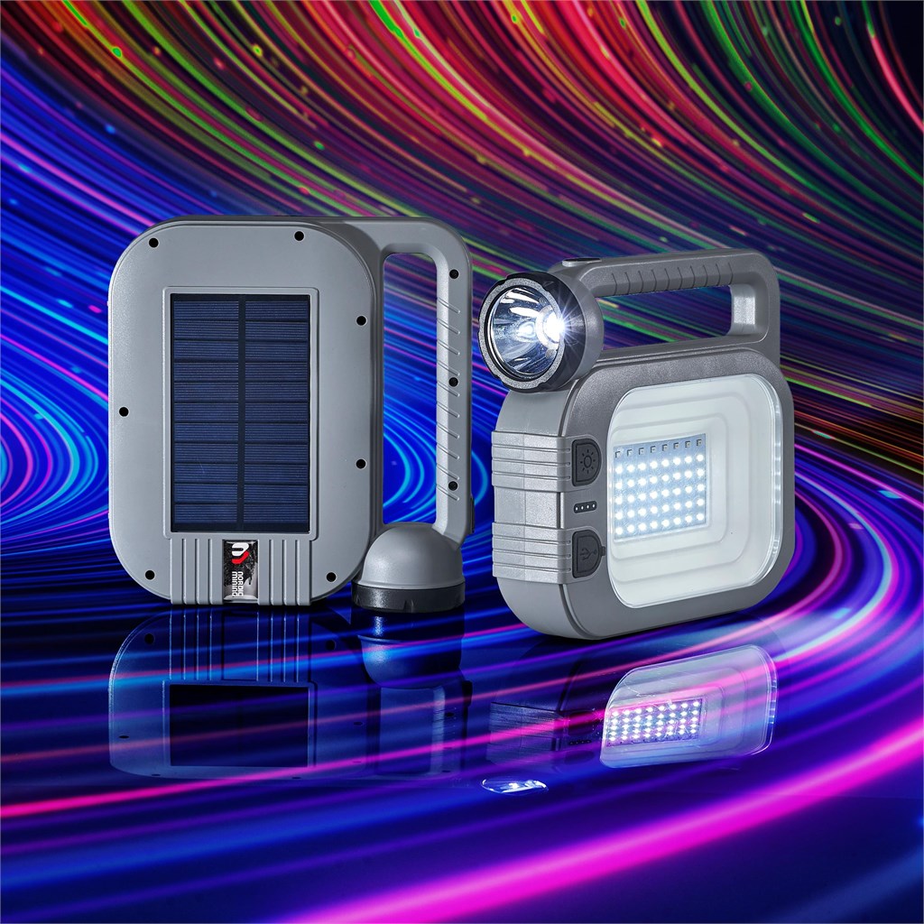 Swiss Cougar Hanoi Solar Lantern & Power Bank - 2,400mAh - Image 6