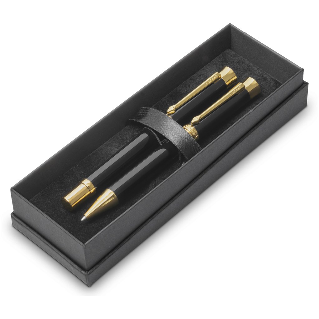 Alex Varga Corona Ball Pen & Rollerball Set - Image 3