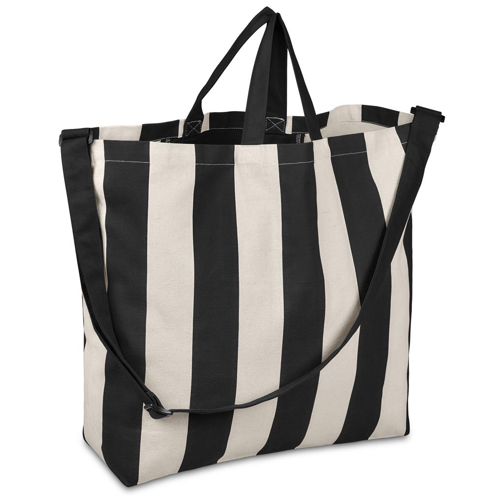 Okiyo Natsuri Recycled Cotton Canvas Large Beach Bag - Image 7