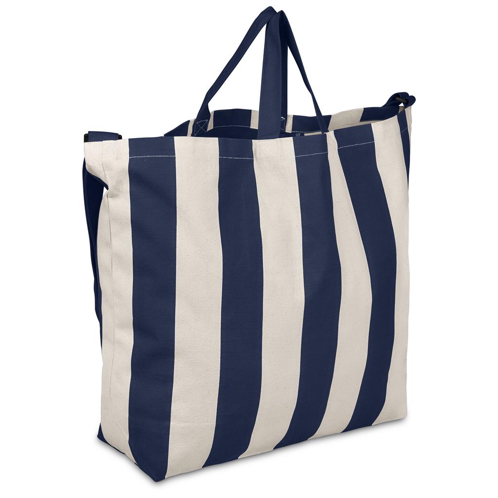 Okiyo Natsuri Recycled Cotton Canvas Large Beach Bag - Image 5