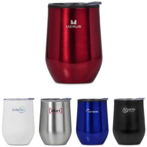 Serendipio Madison Stainless Steel & Plastic Double-Wall Tumbler - 350ml