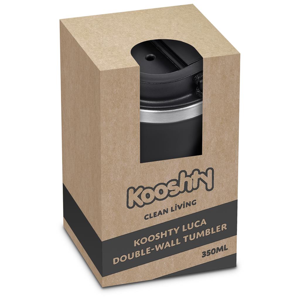 Kooshty Luca Stainless Steel & Plastic Double-Wall Tumbler – 350ml - Image 21