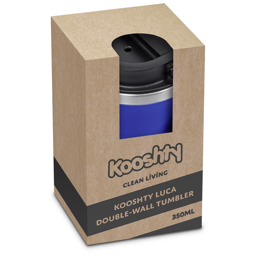 Kooshty Luca Stainless Steel & Plastic Double-Wall Tumbler – 350ml - Image 19