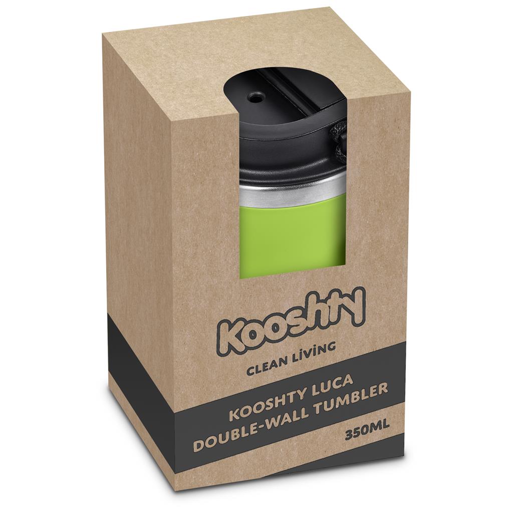 Kooshty Luca Stainless Steel & Plastic Double-Wall Tumbler – 350ml - Image 13