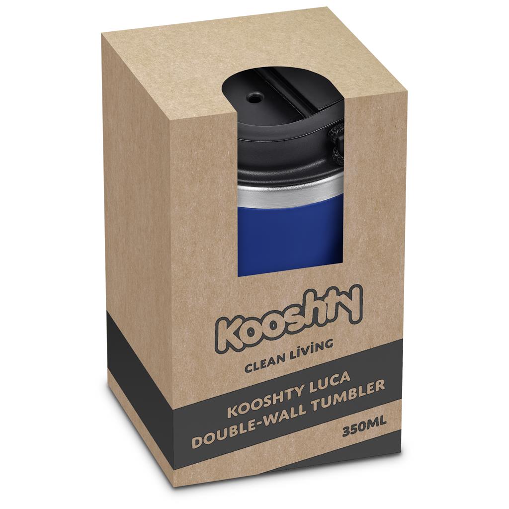 Kooshty Luca Stainless Steel & Plastic Double-Wall Tumbler – 350ml - Image 11