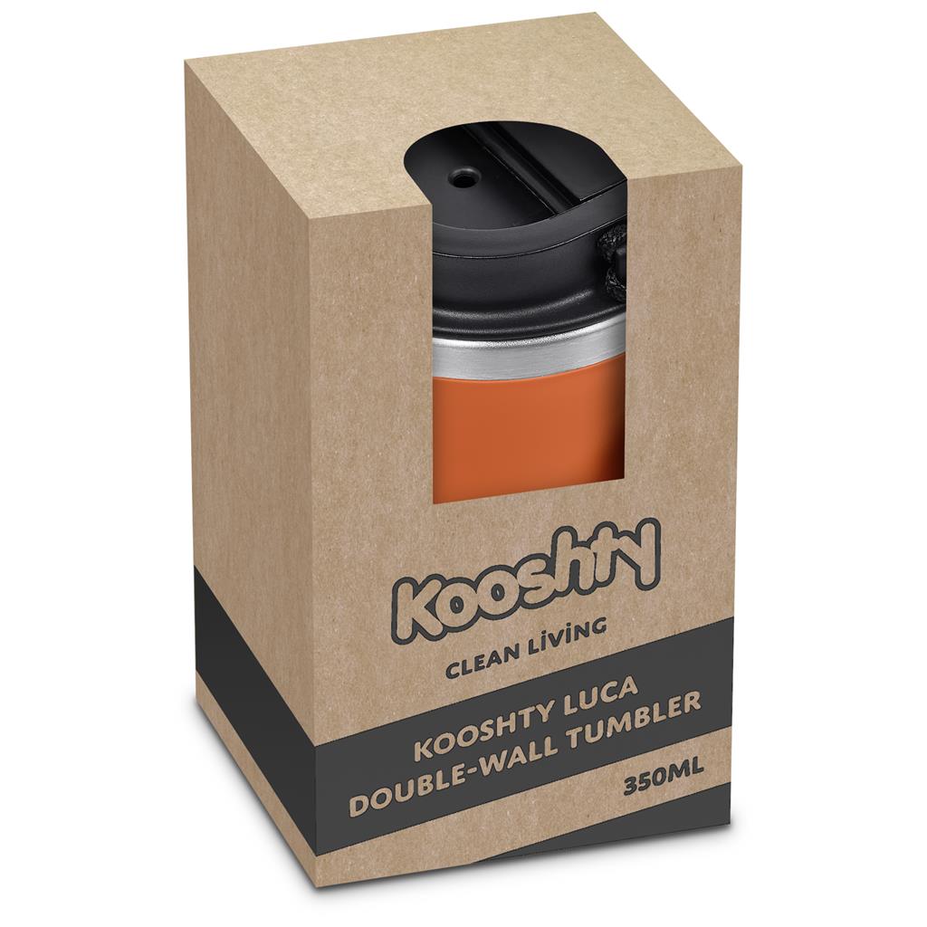 Kooshty Luca Stainless Steel & Plastic Double-Wall Tumbler – 350ml - Image 8
