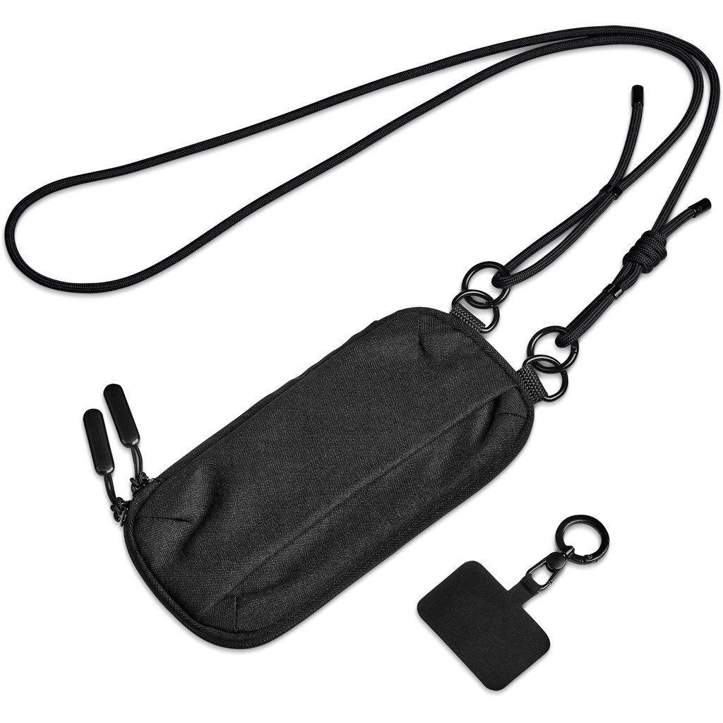 Altitude Glam Recycled PET Crossbody Bag & Phone Strap - Image 17