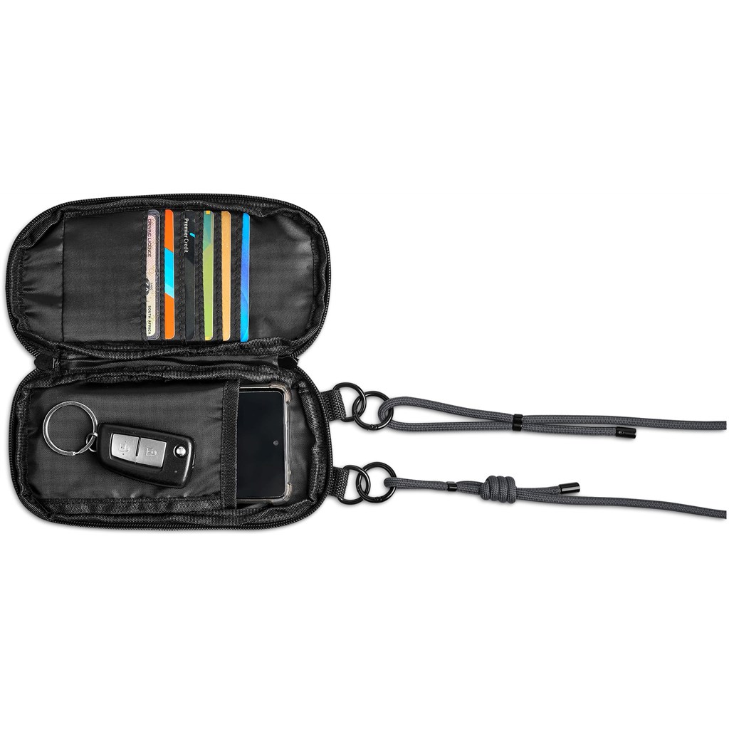 Altitude Glam Recycled PET Crossbody Bag & Phone Strap - Image 9