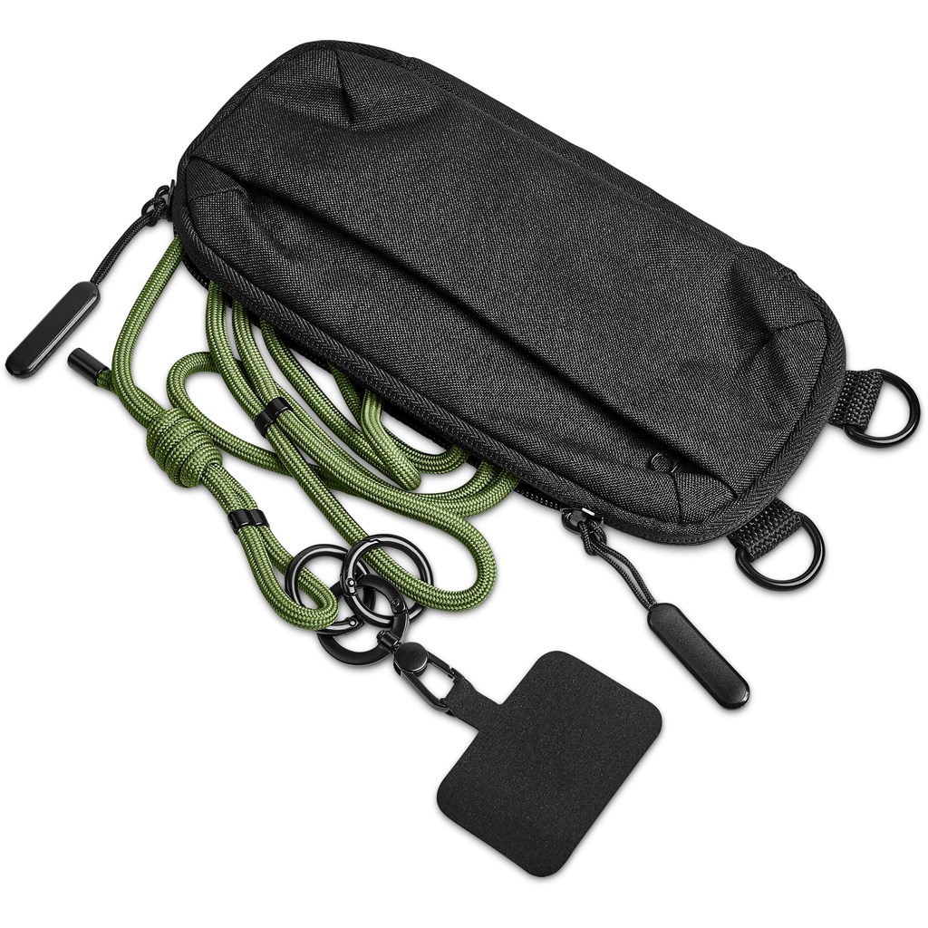 Altitude Glam Recycled PET Crossbody Bag & Phone Strap - Image 11