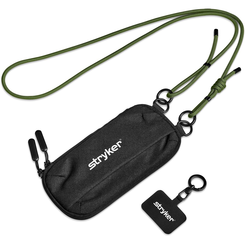 Altitude Glam Recycled PET Crossbody Bag & Phone Strap - Image 12