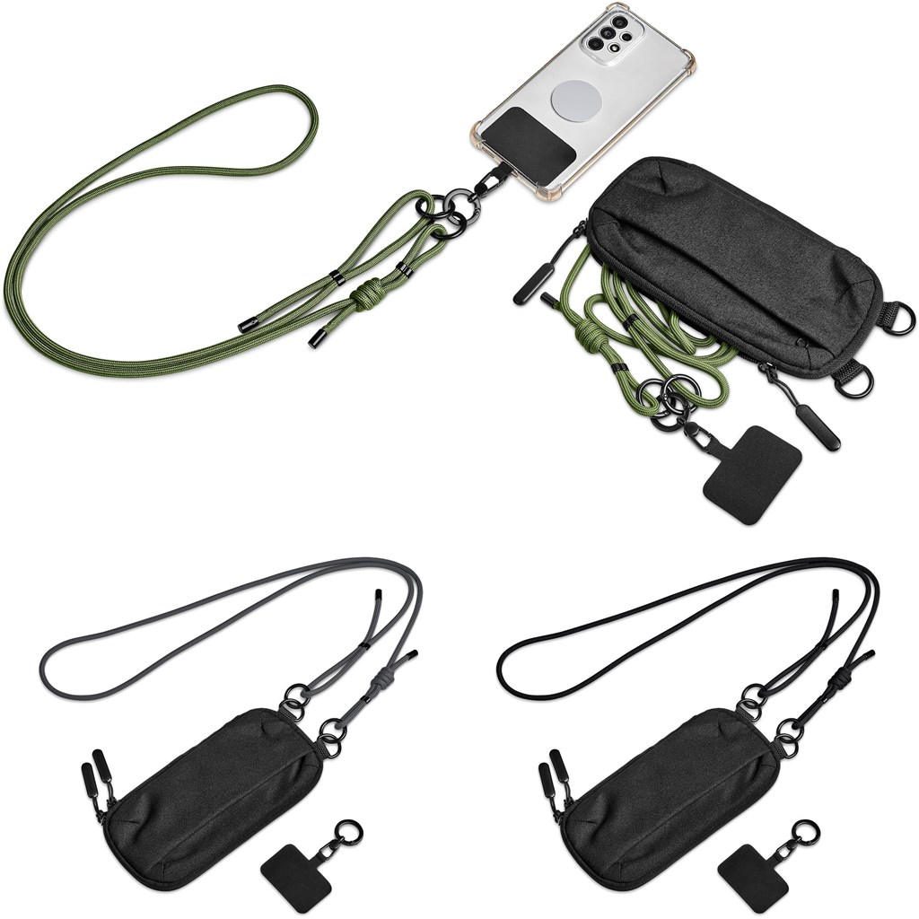 Altitude Glam Recycled PET Crossbody Bag & Phone Strap - Image 2