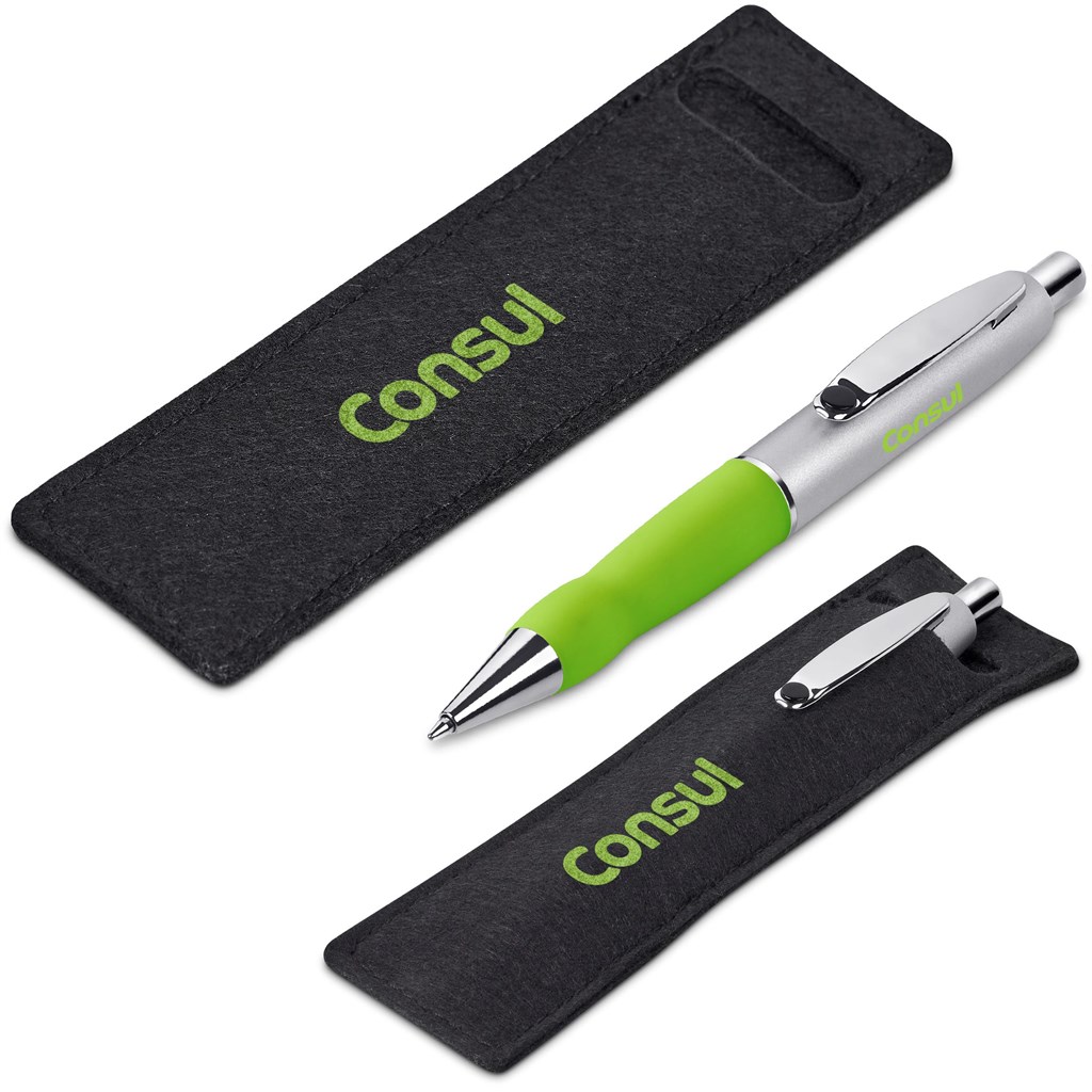 Altitude Turbo Tide Ball Pen in Felt Pouch - Image 5