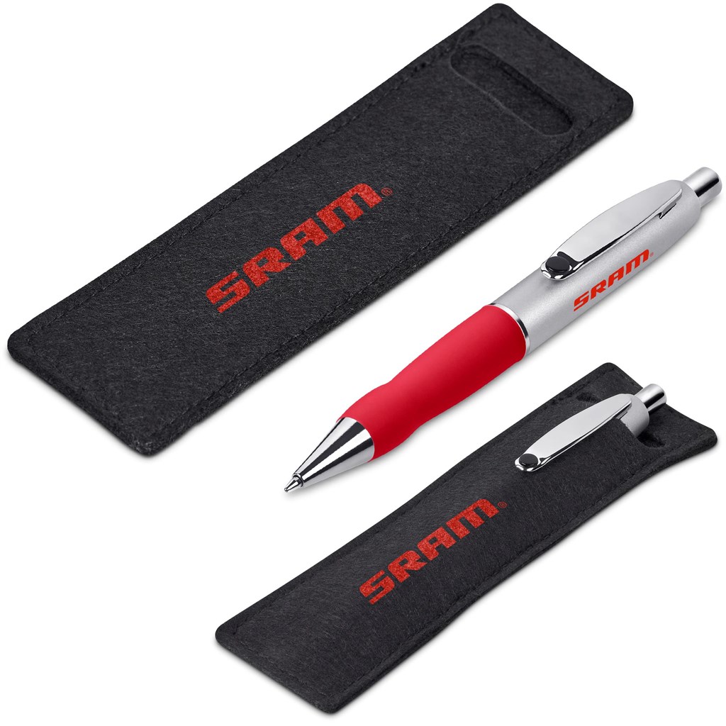 Altitude Turbo Tide Ball Pen in Felt Pouch - Image 9
